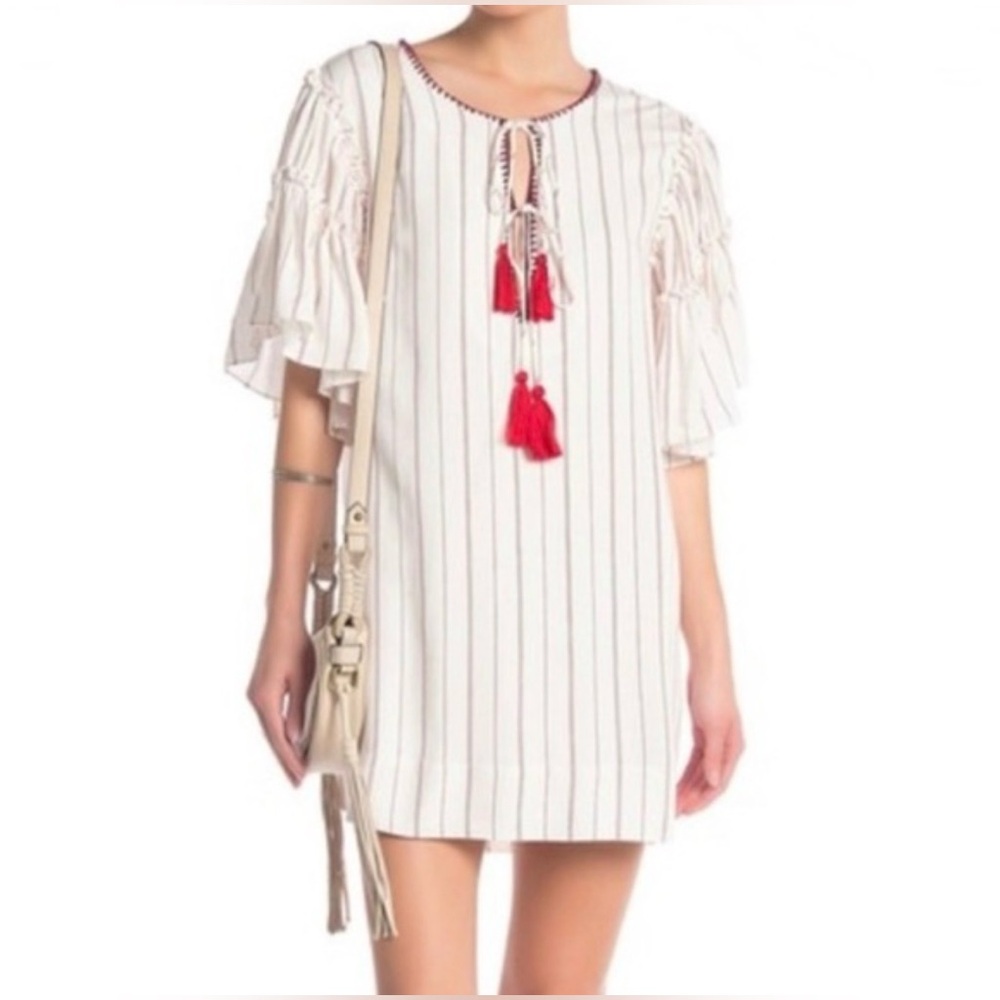 Anthropologie - Ira Tasseled Mini Dress - Picture 8 of 12
